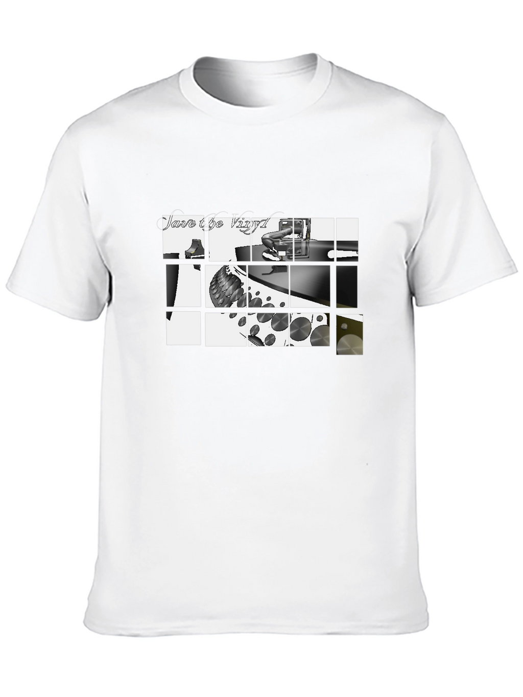 Save the Vinyl Black T-Shirt