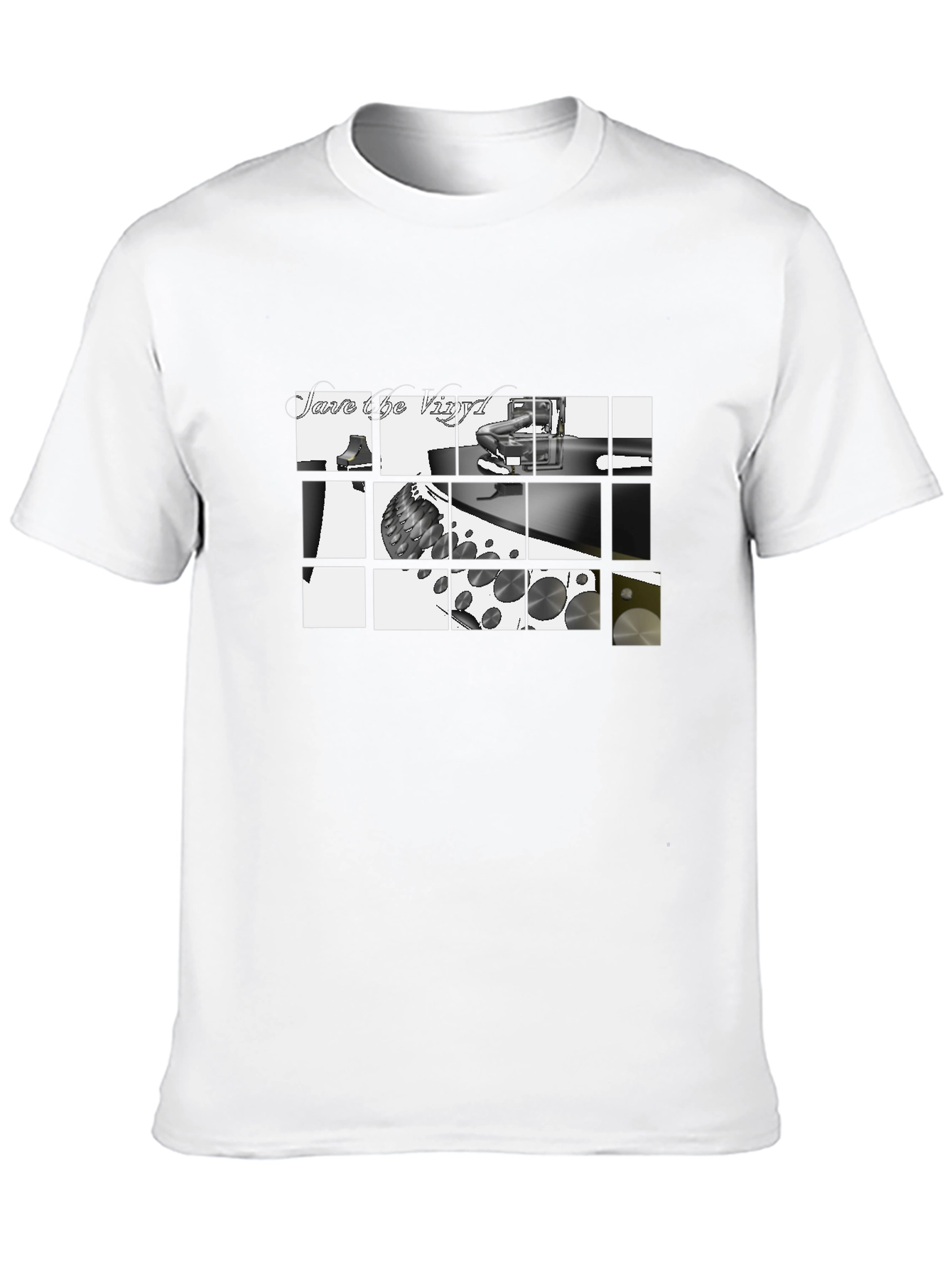 Save the Vinyl Black T-Shirt