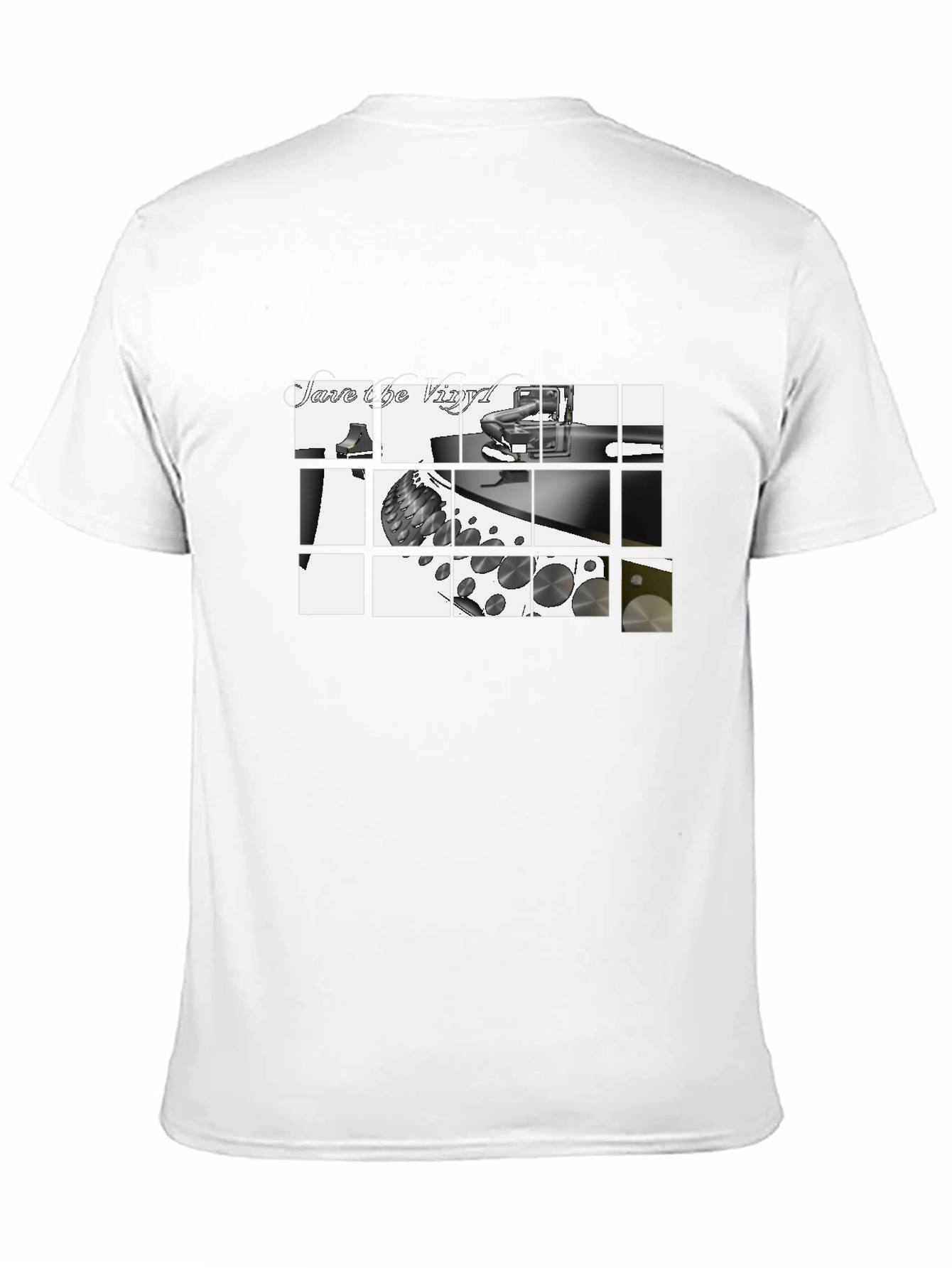 Save the Vinyl Black T-Shirt