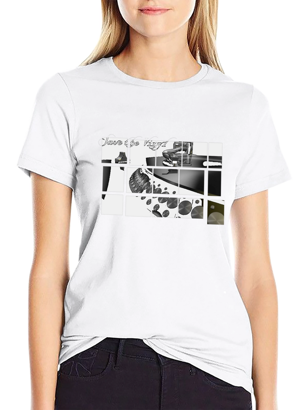 Save the Vinyl Black T-Shirt