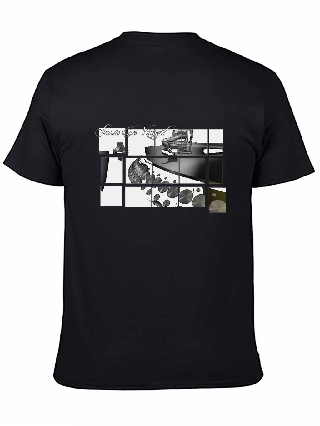 Save the Vinyl Black T-Shirt