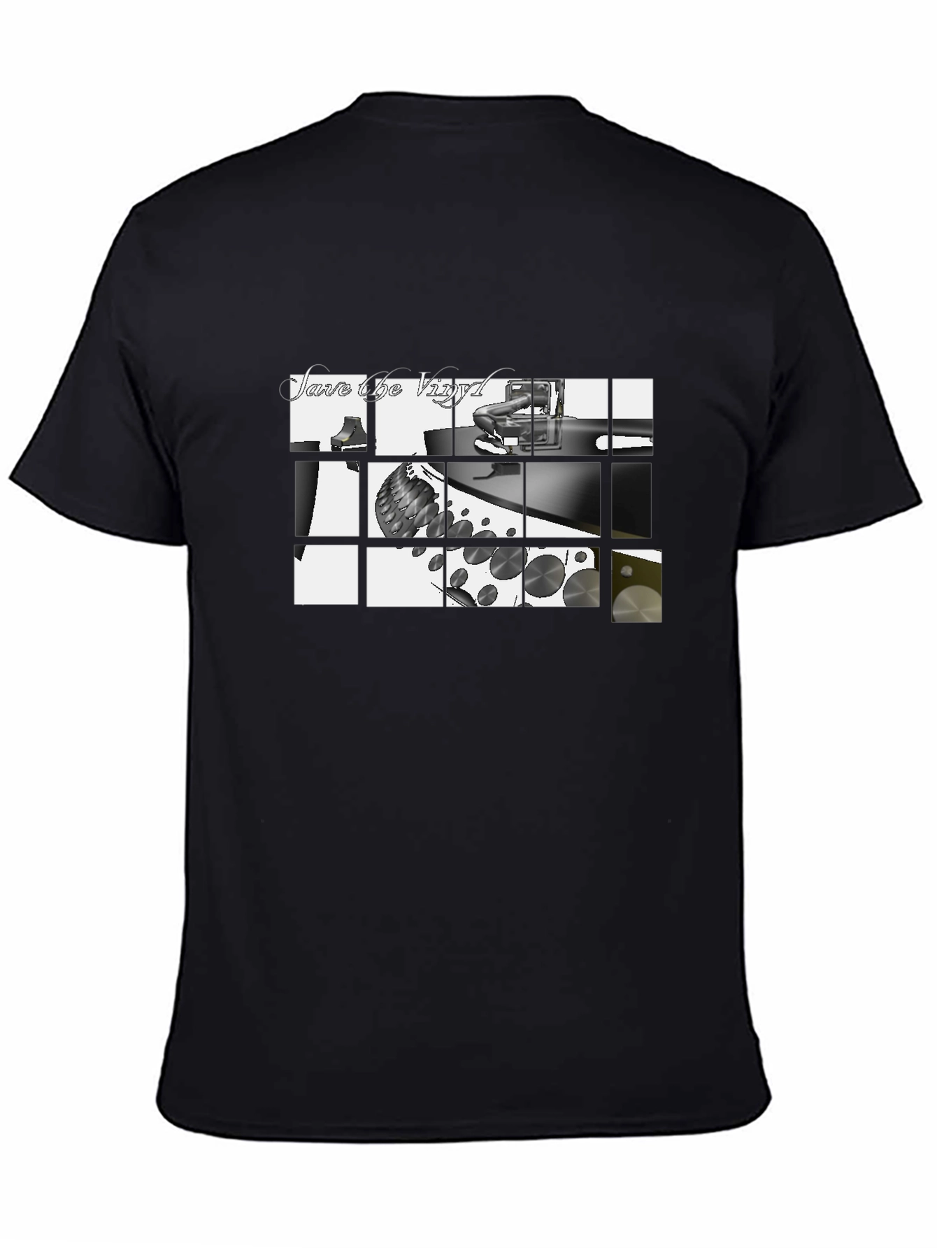 Save the Vinyl Black T-Shirt