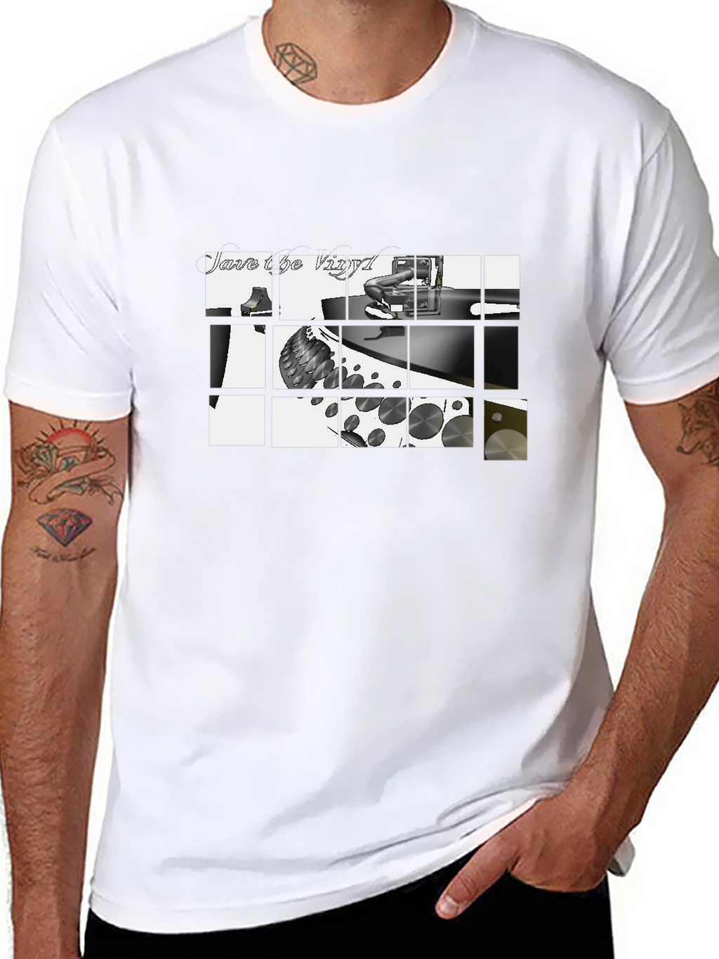 Save the Vinyl Black T-Shirt