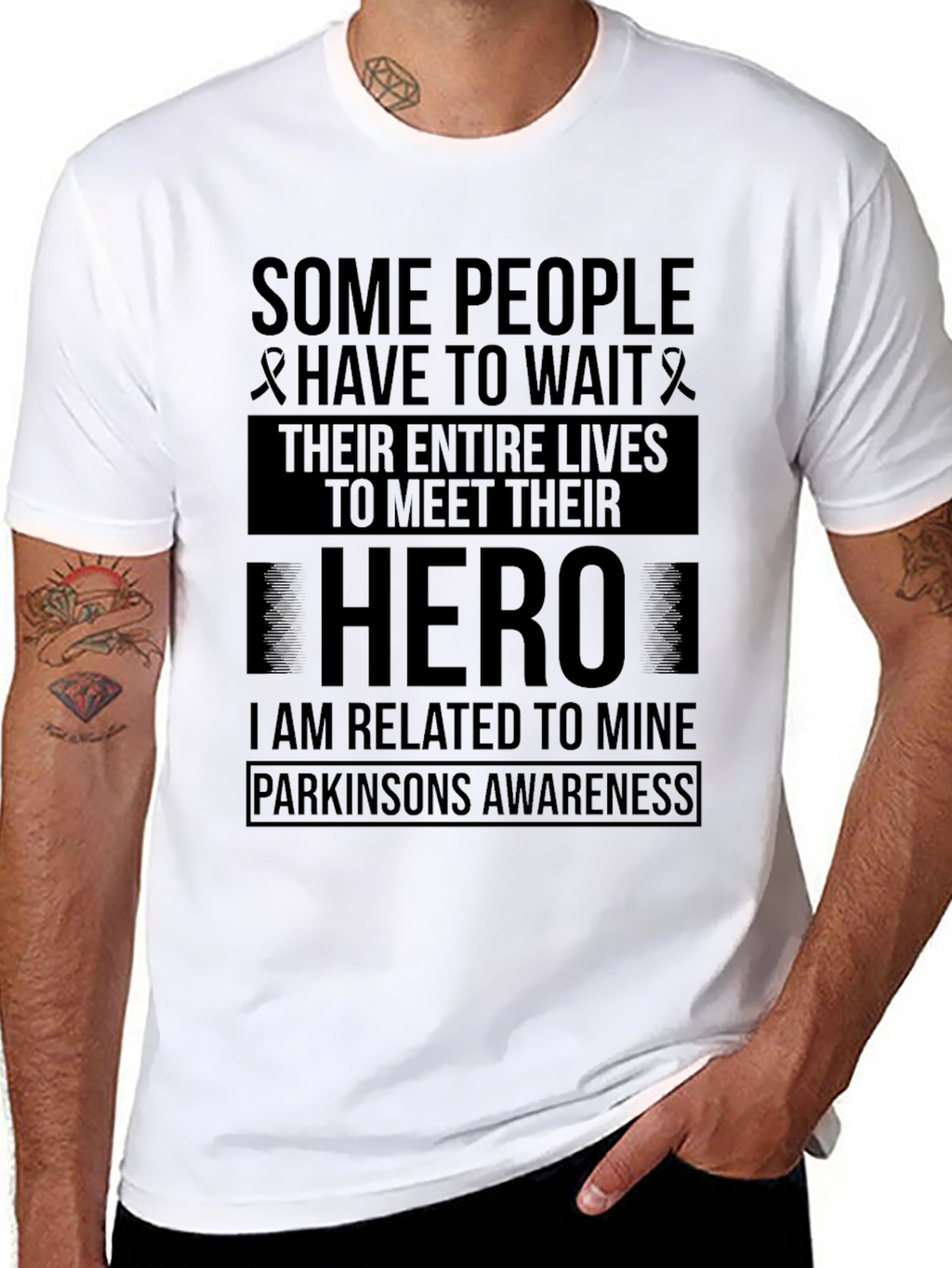 Parkinsons Awareness Hero T-Shirt