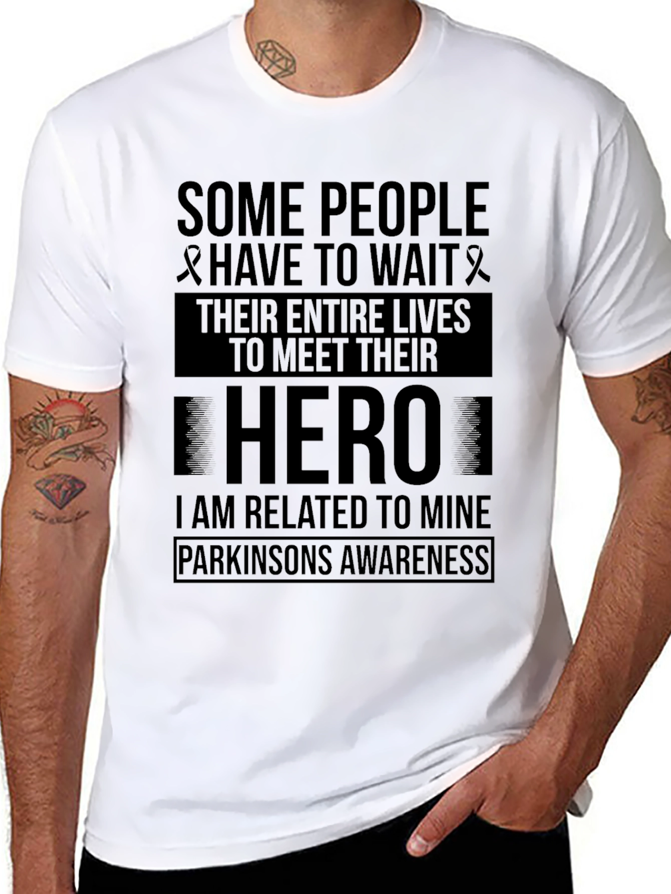 Parkinsons Awareness Hero T-Shirt