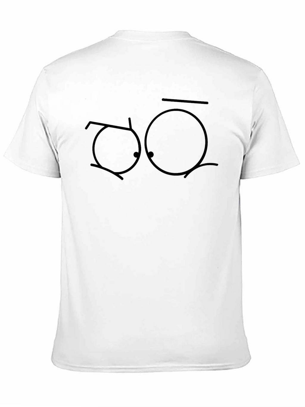 Unamused Face Black T-Shirt