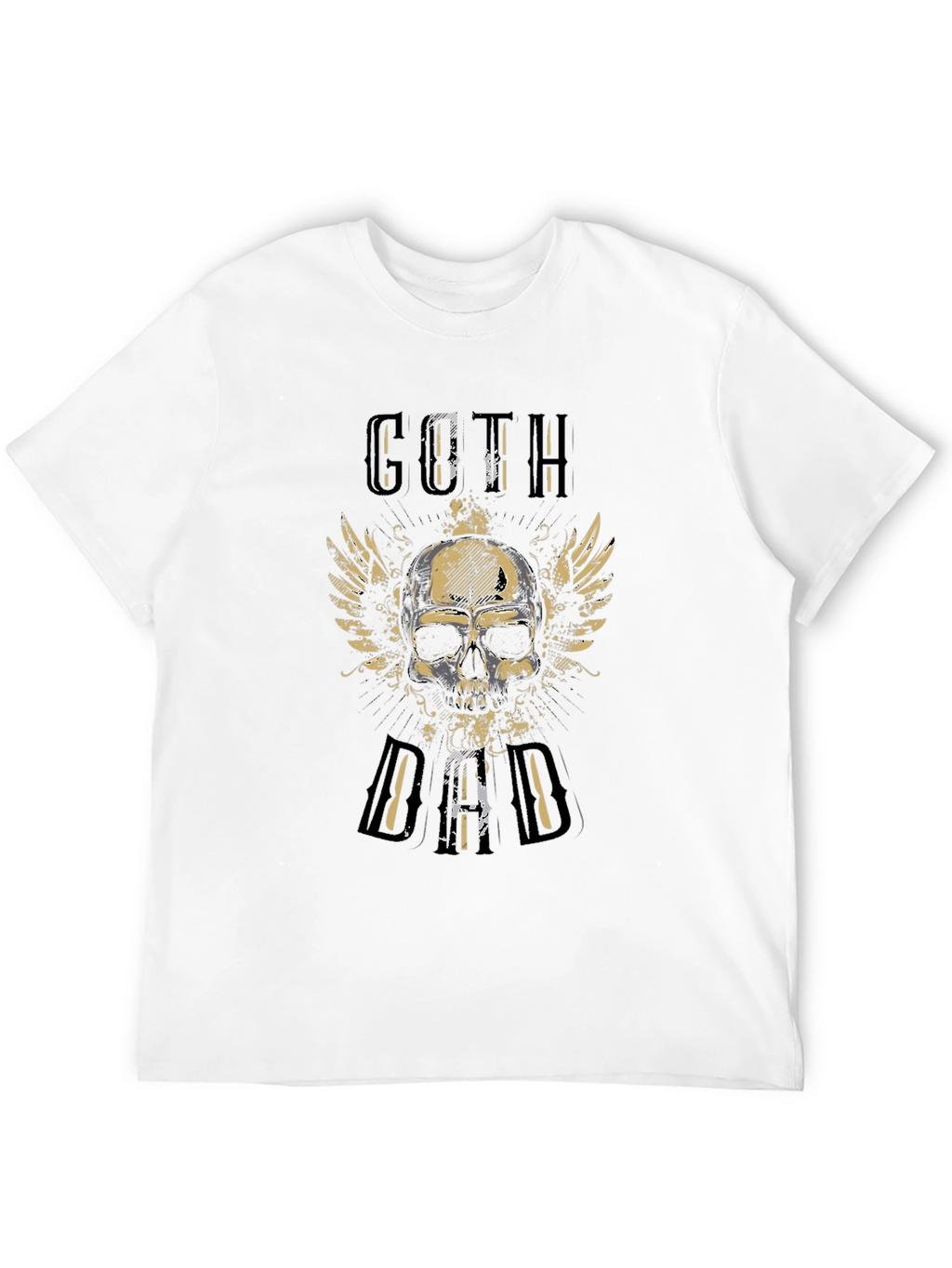 Goth Dad Skull Graphic Tee