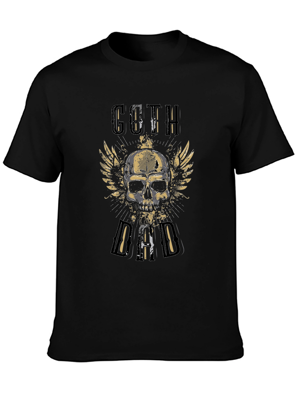 Goth Dad Skull Graphic Tee