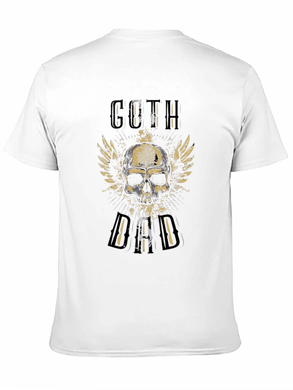 Goth Dad Skull Graphic Tee