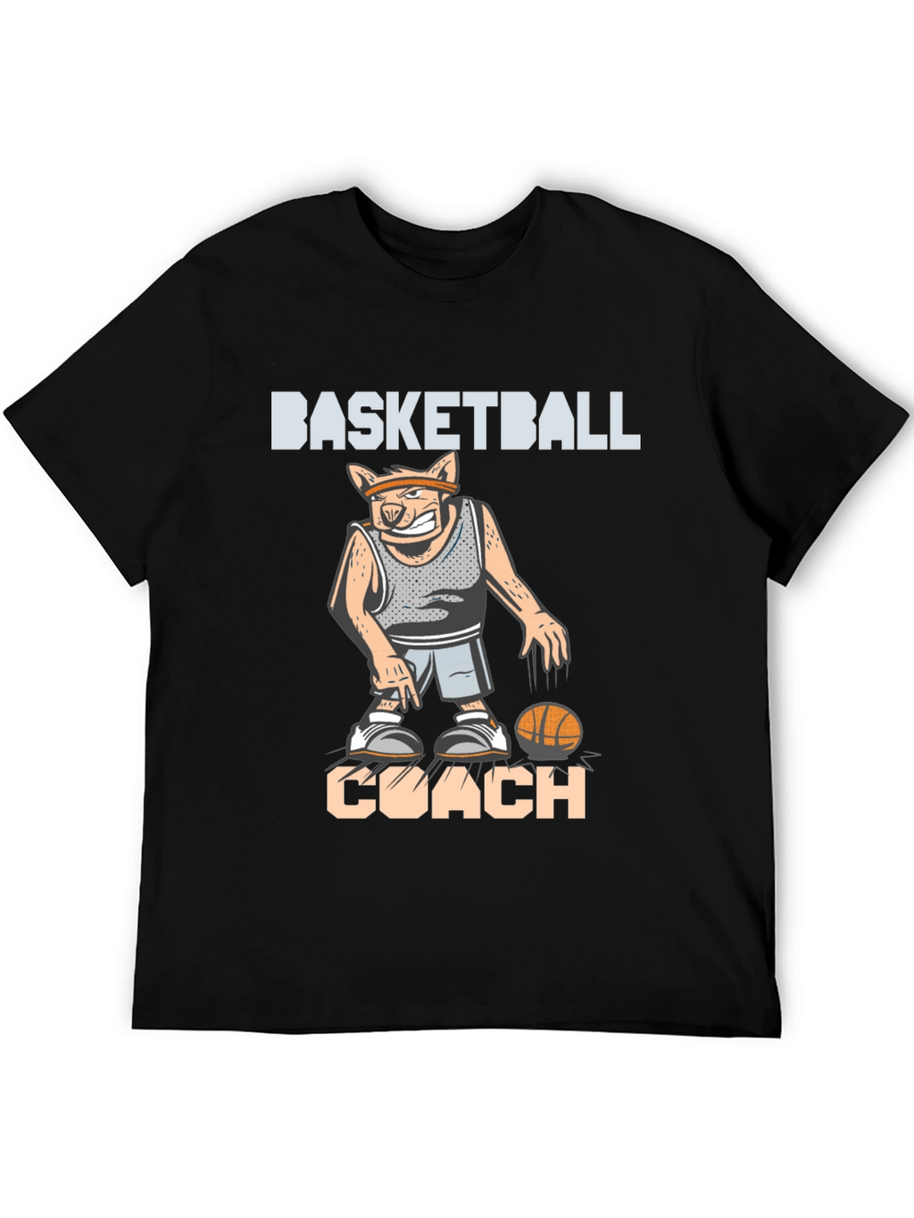 Basketball Coach T-Shirt - Unique Design