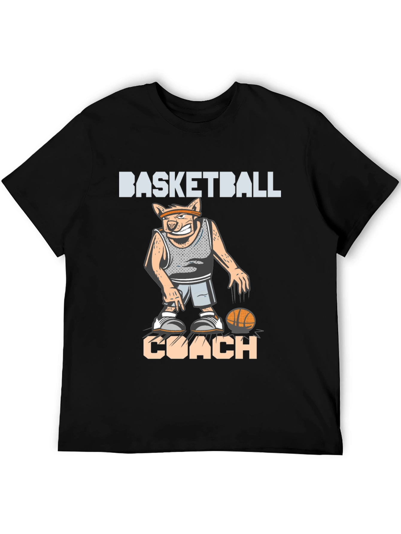 Basketball Coach T-Shirt - Unique Design