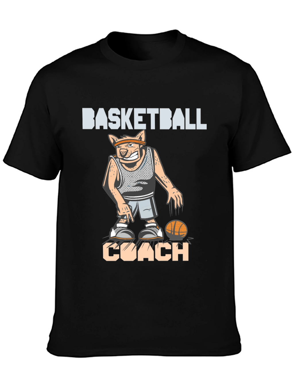 Basketball Coach T-Shirt - Unique Design