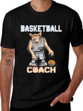 Basketball Coach T-Shirt - Unique Design