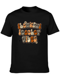 Thankful Teacher Vibes Graphic Tee