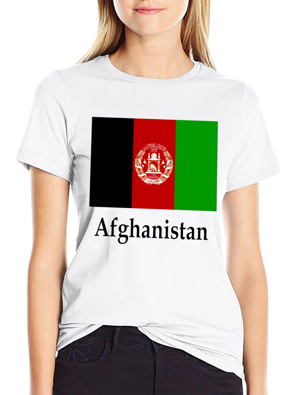 Afghanistan Flag T-Shirt Graphic Tee