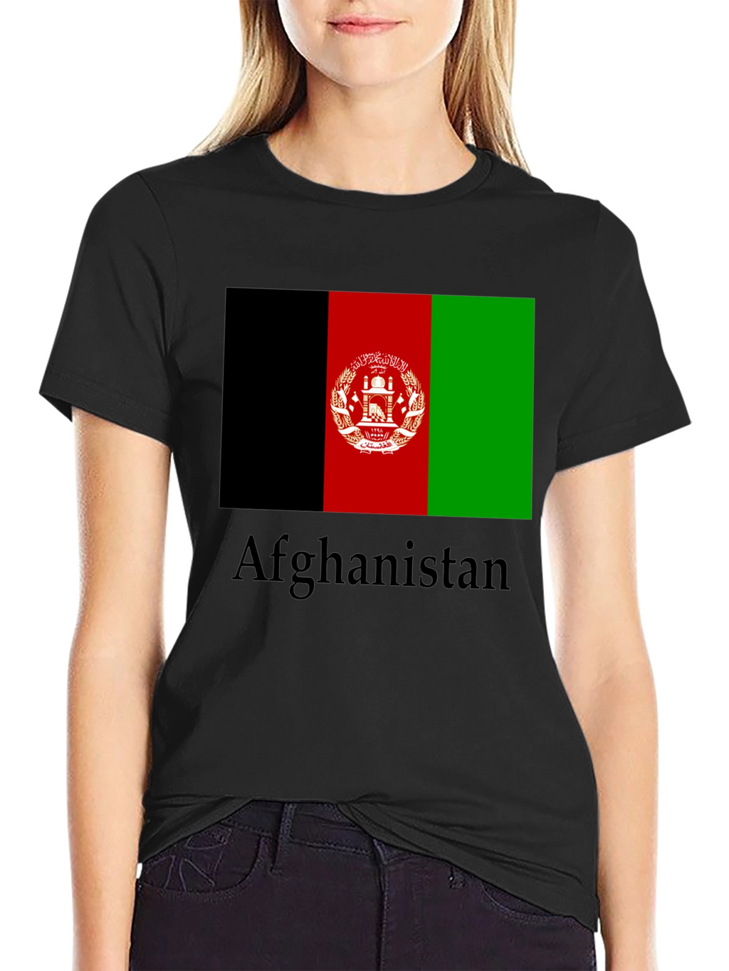 Afghanistan Flag T-Shirt Graphic Tee