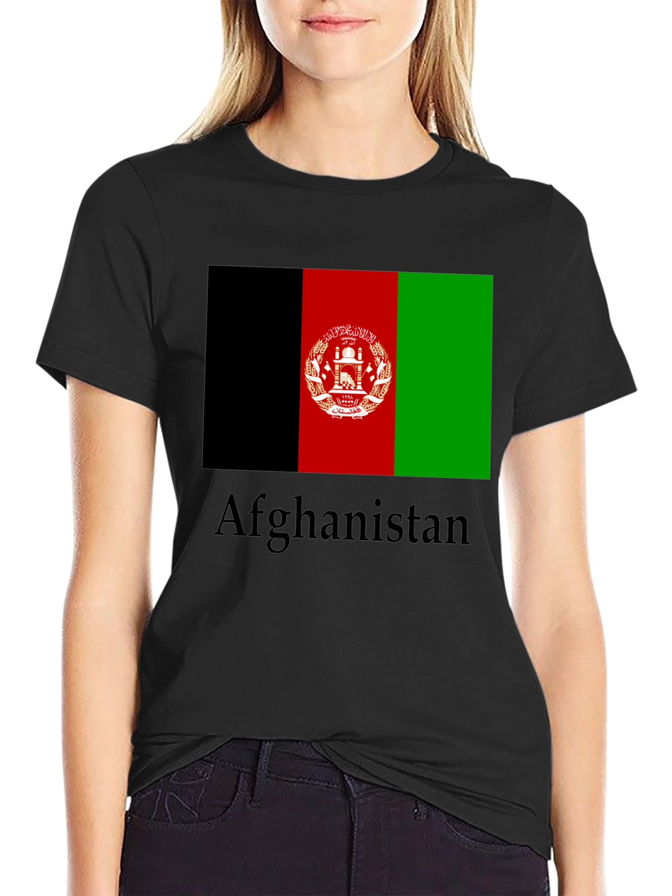 Afghanistan Flag T-Shirt Graphic Tee
