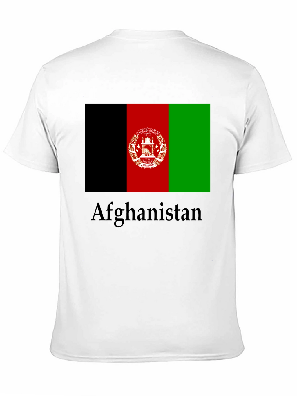 Afghanistan Flag T-Shirt Graphic Tee