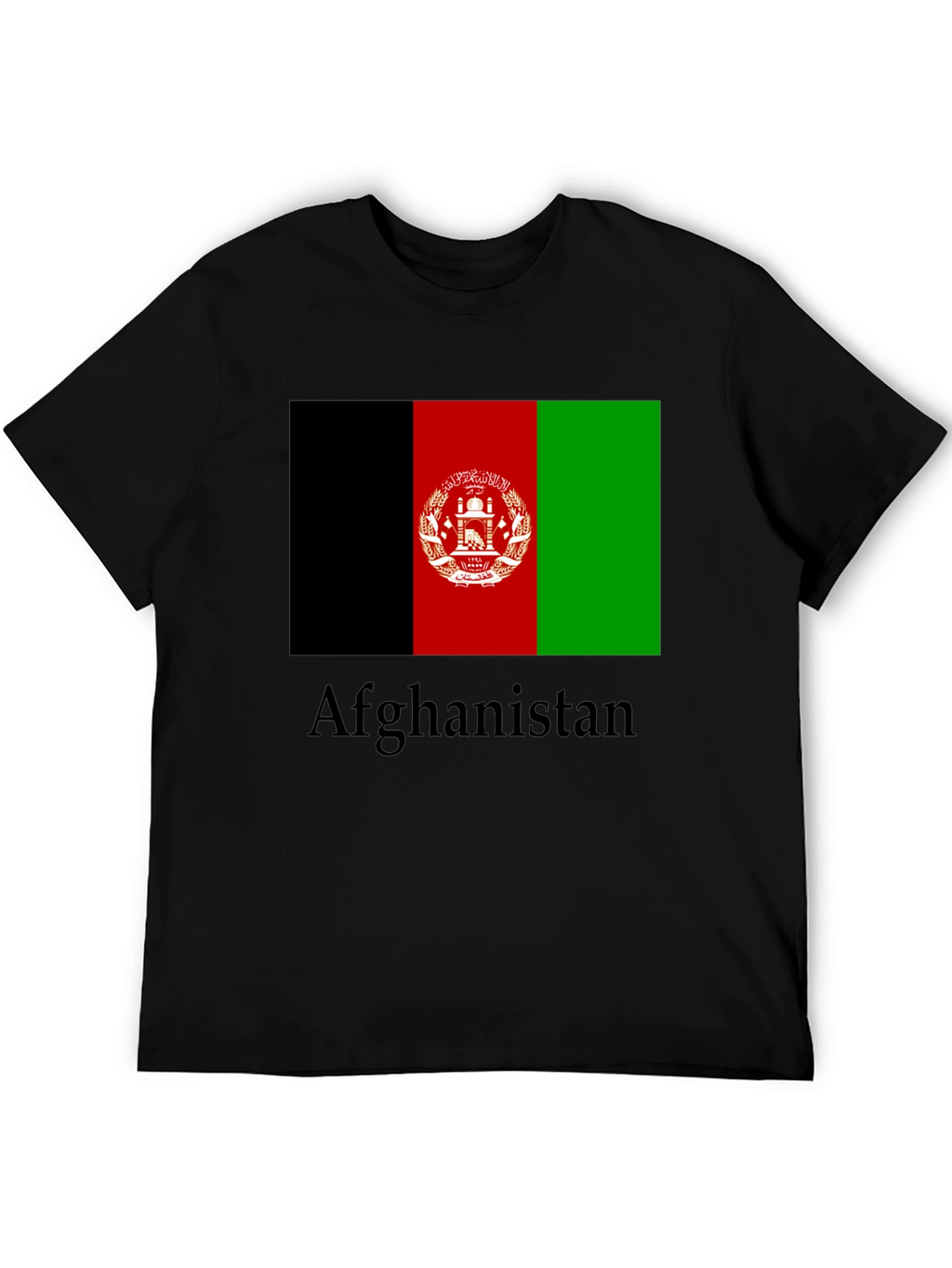 Afghanistan Flag T-Shirt Graphic Tee