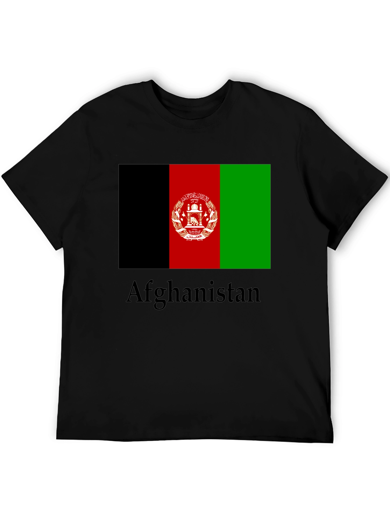 Afghanistan Flag T-Shirt Graphic Tee