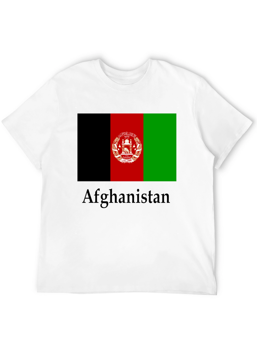 Afghanistan Flag T-Shirt Graphic Tee
