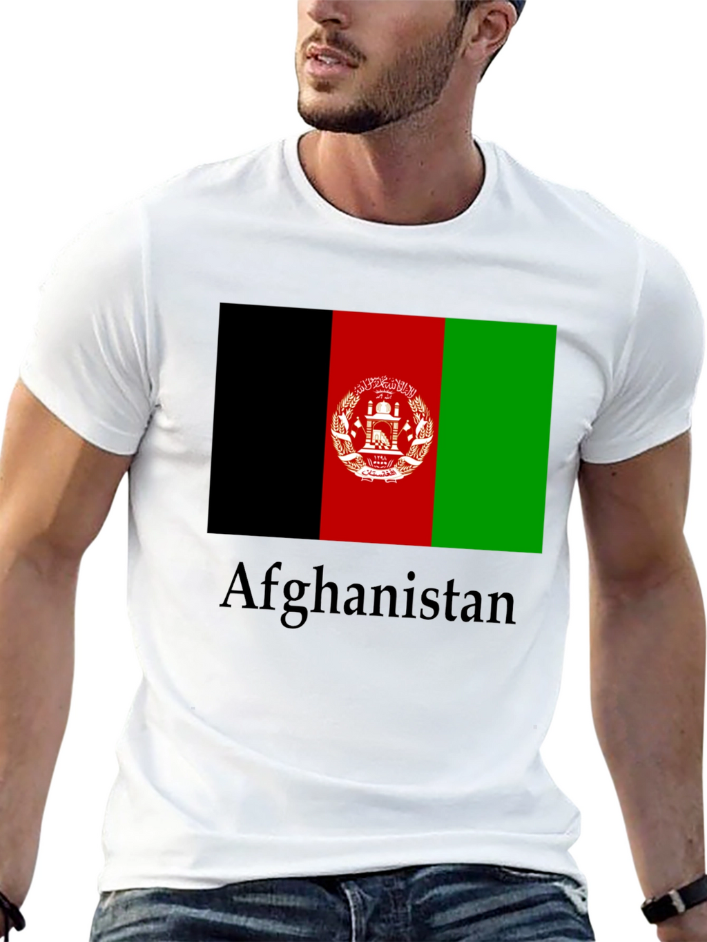 Afghanistan Flag T-Shirt Graphic Tee