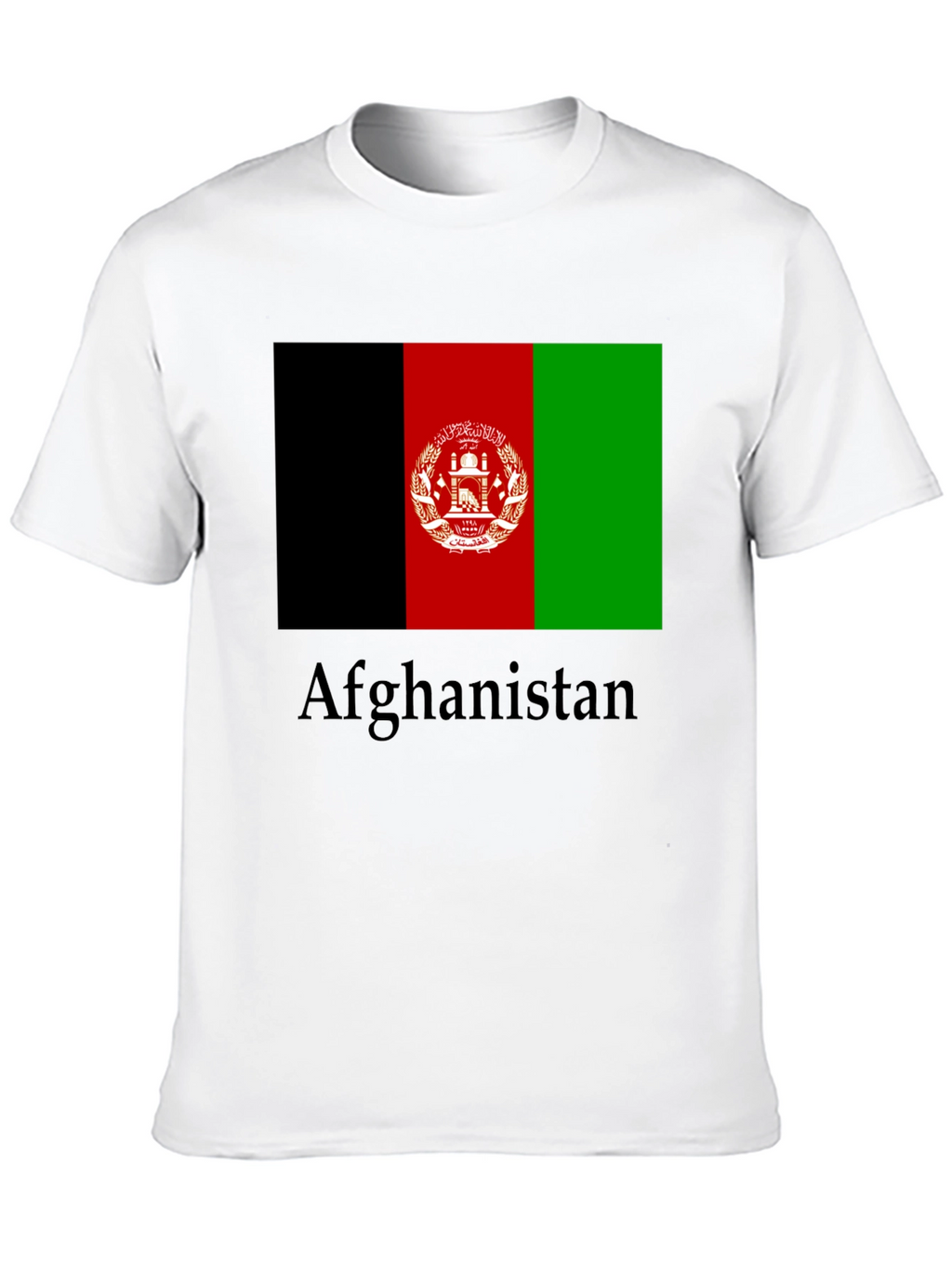 Afghanistan Flag T-Shirt Graphic Tee