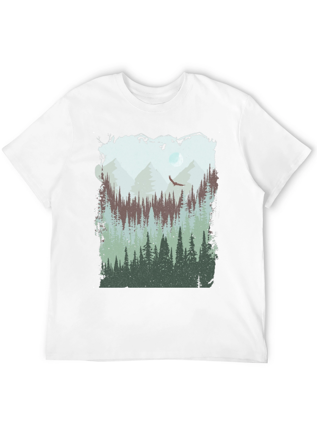 Nature Scene Graphic T-Shirt
