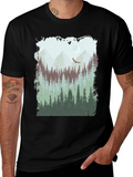 Nature Scene Graphic T-Shirt