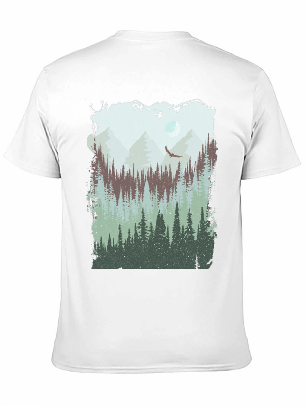 Nature Scene Graphic T-Shirt
