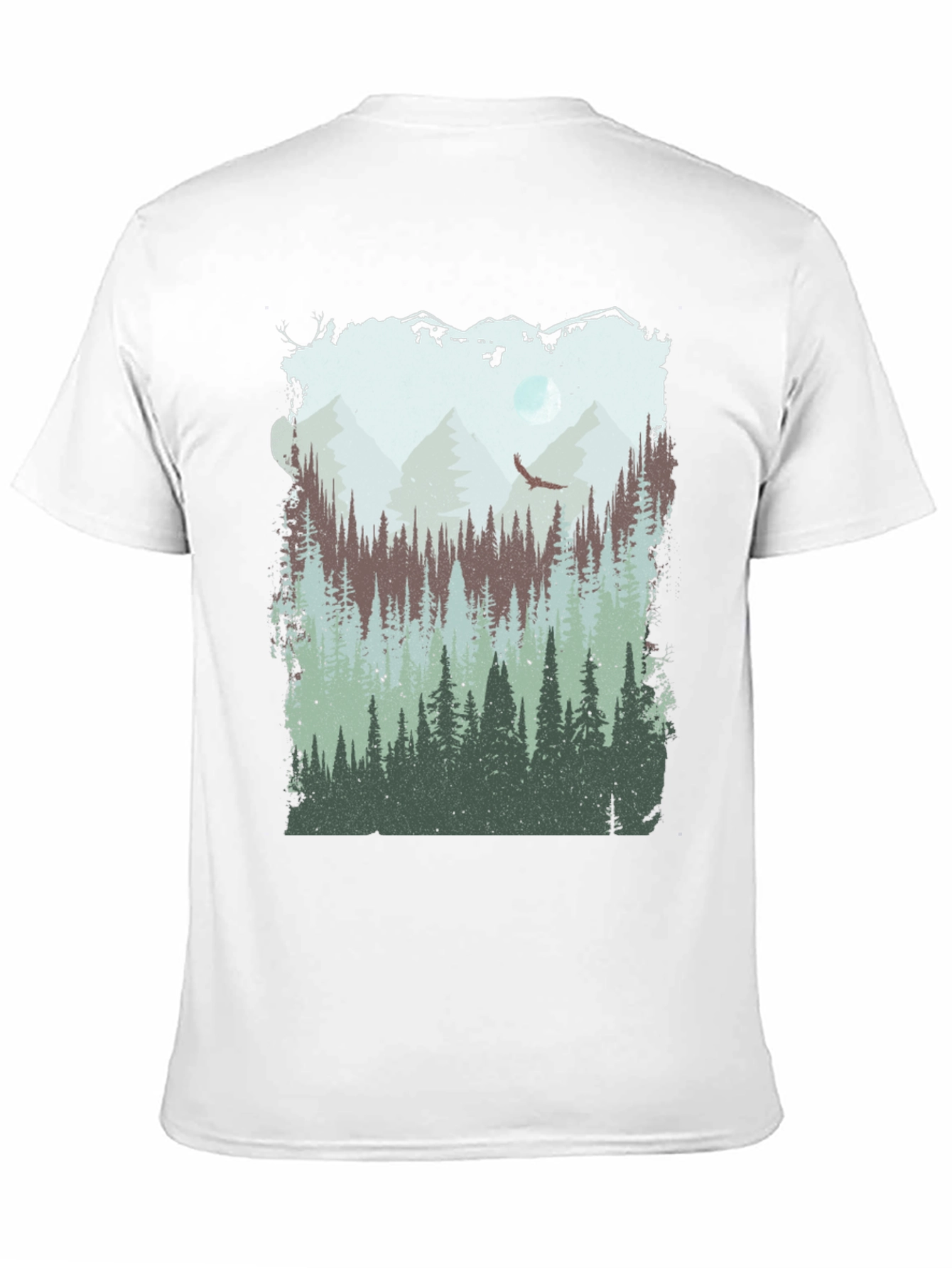 Nature Scene Graphic T-Shirt