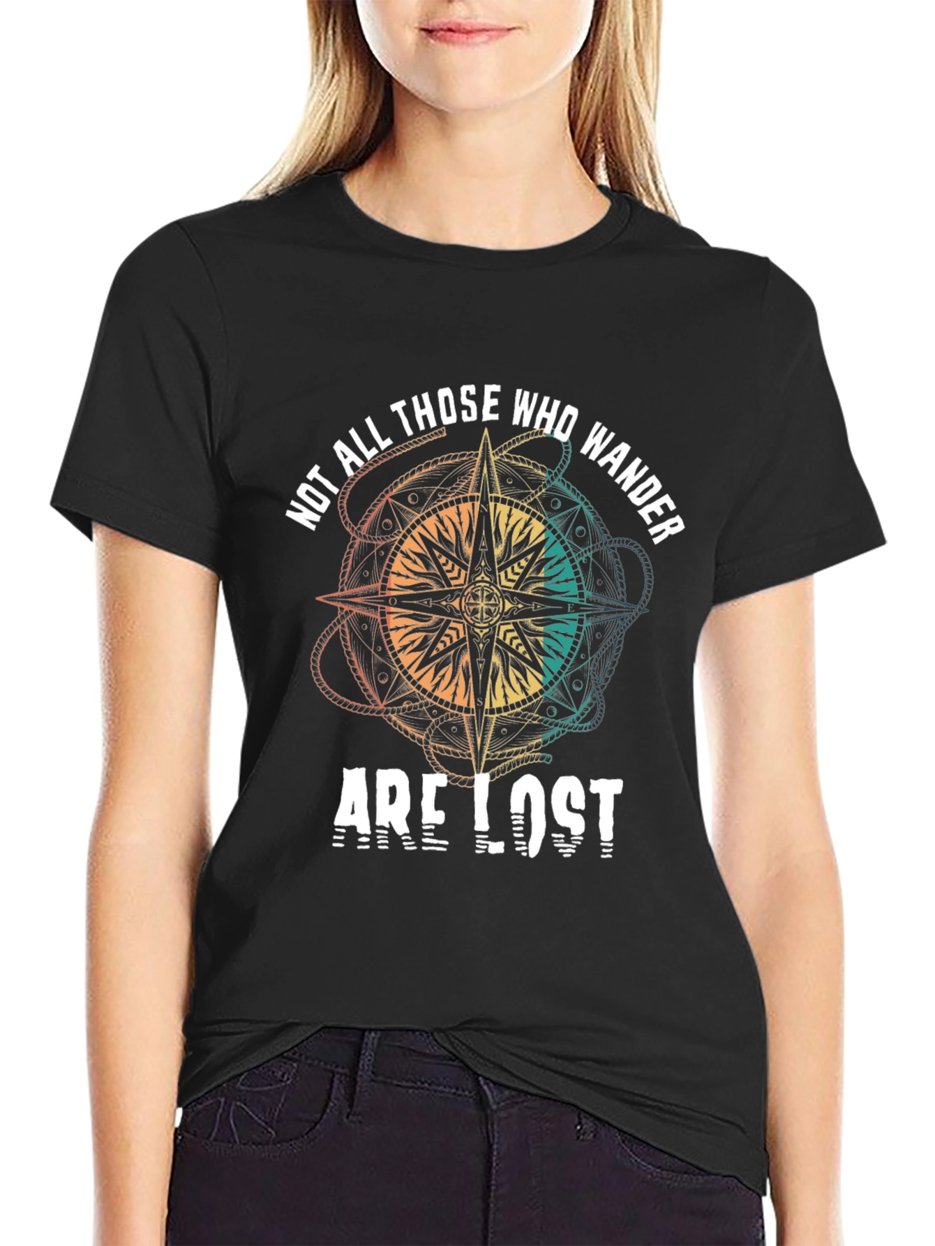 Wanderlust T-Shirt: Not All Those Who Wander Are Lost