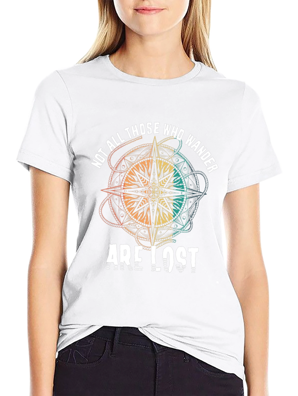 Wanderlust T-Shirt: Not All Those Who Wander Are Lost