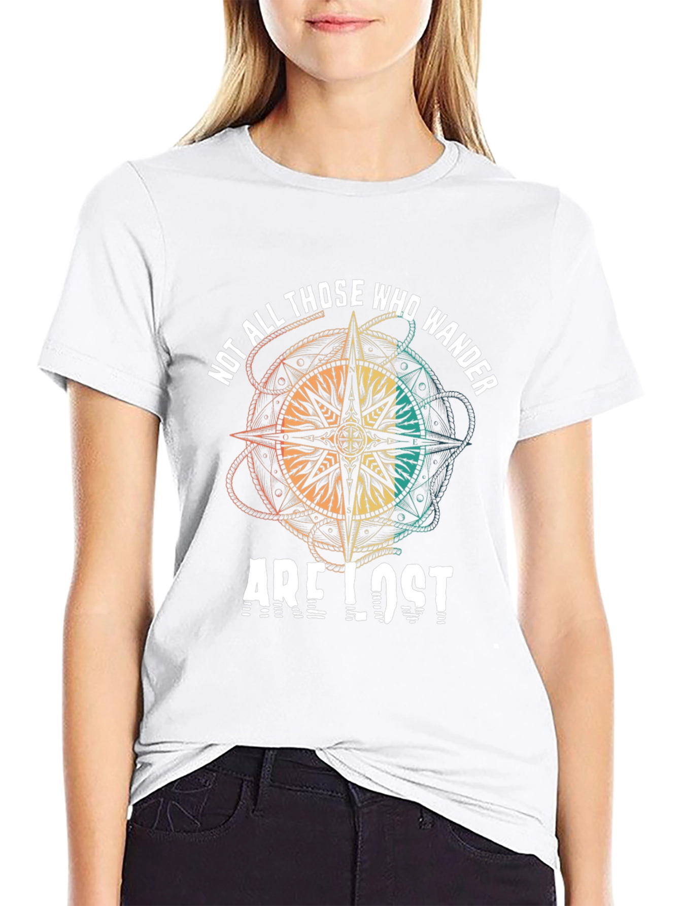 Wanderlust T-Shirt: Not All Those Who Wander Are Lost