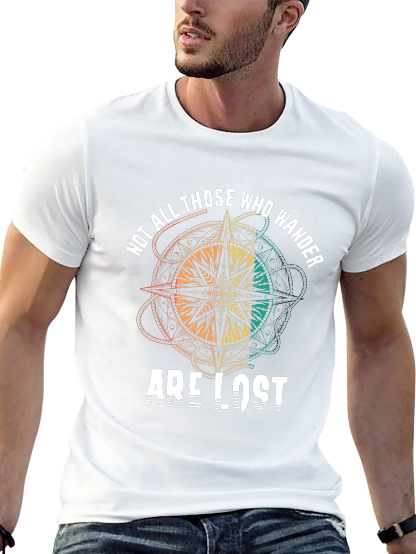 Wanderlust T-Shirt: Not All Those Who Wander Are Lost