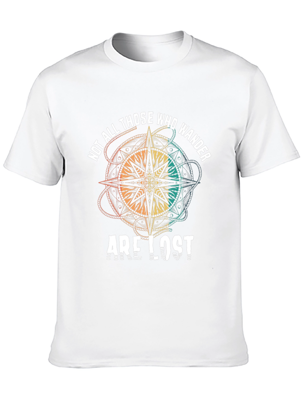 Wanderlust T-Shirt: Not All Those Who Wander Are Lost