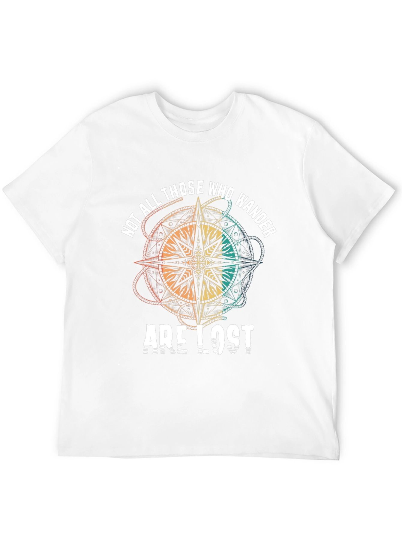 Wanderlust T-Shirt: Not All Those Who Wander Are Lost