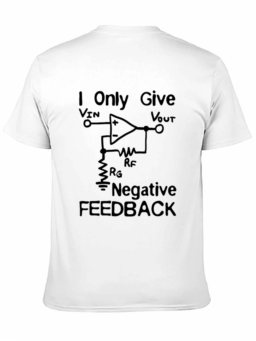 Negative Feedback Black T-Shirt