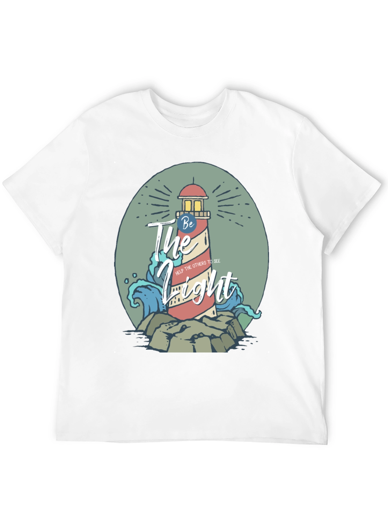 Be The Light Lighthouse Graphic Tee