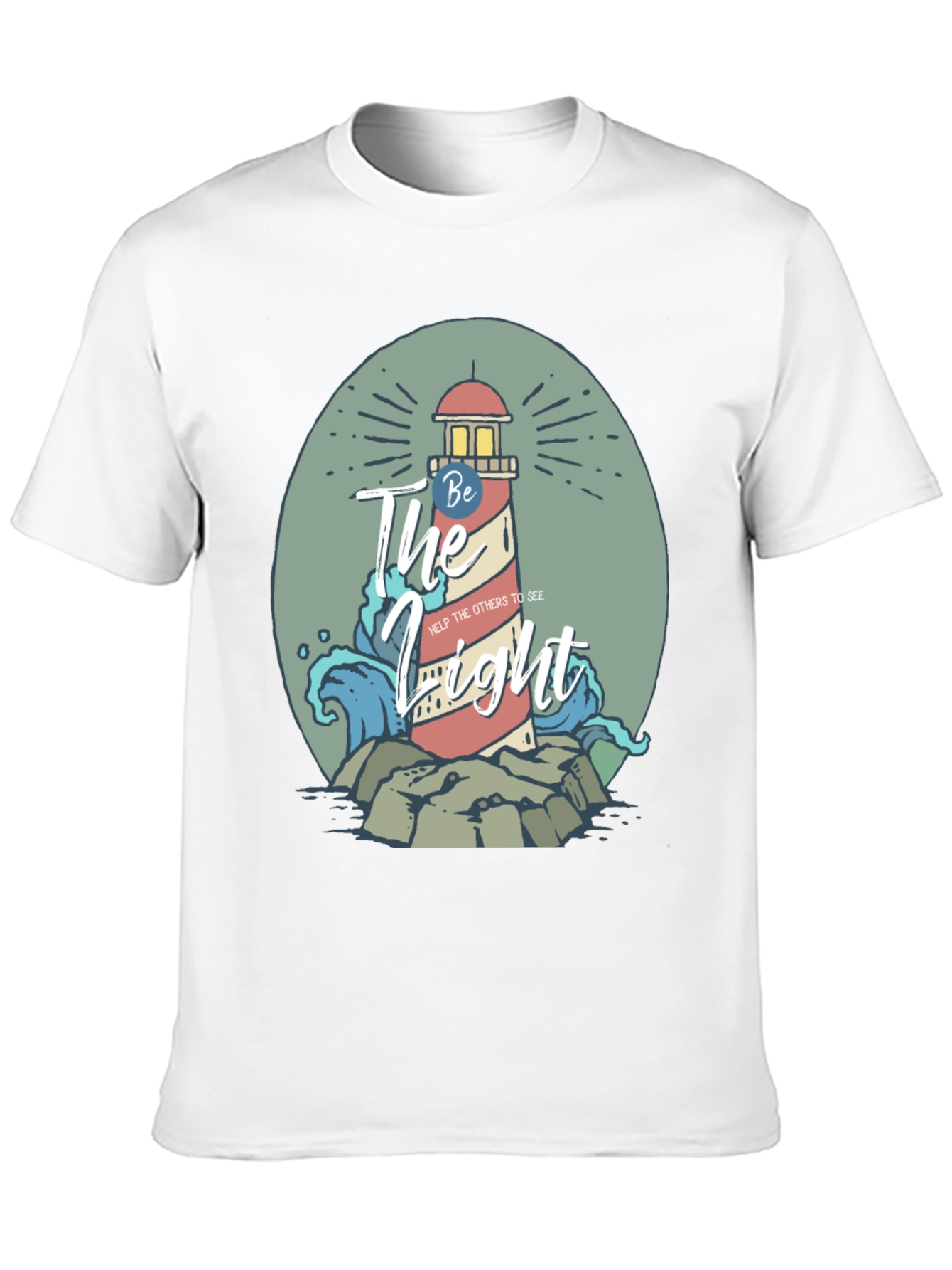Be The Light Lighthouse Graphic Tee