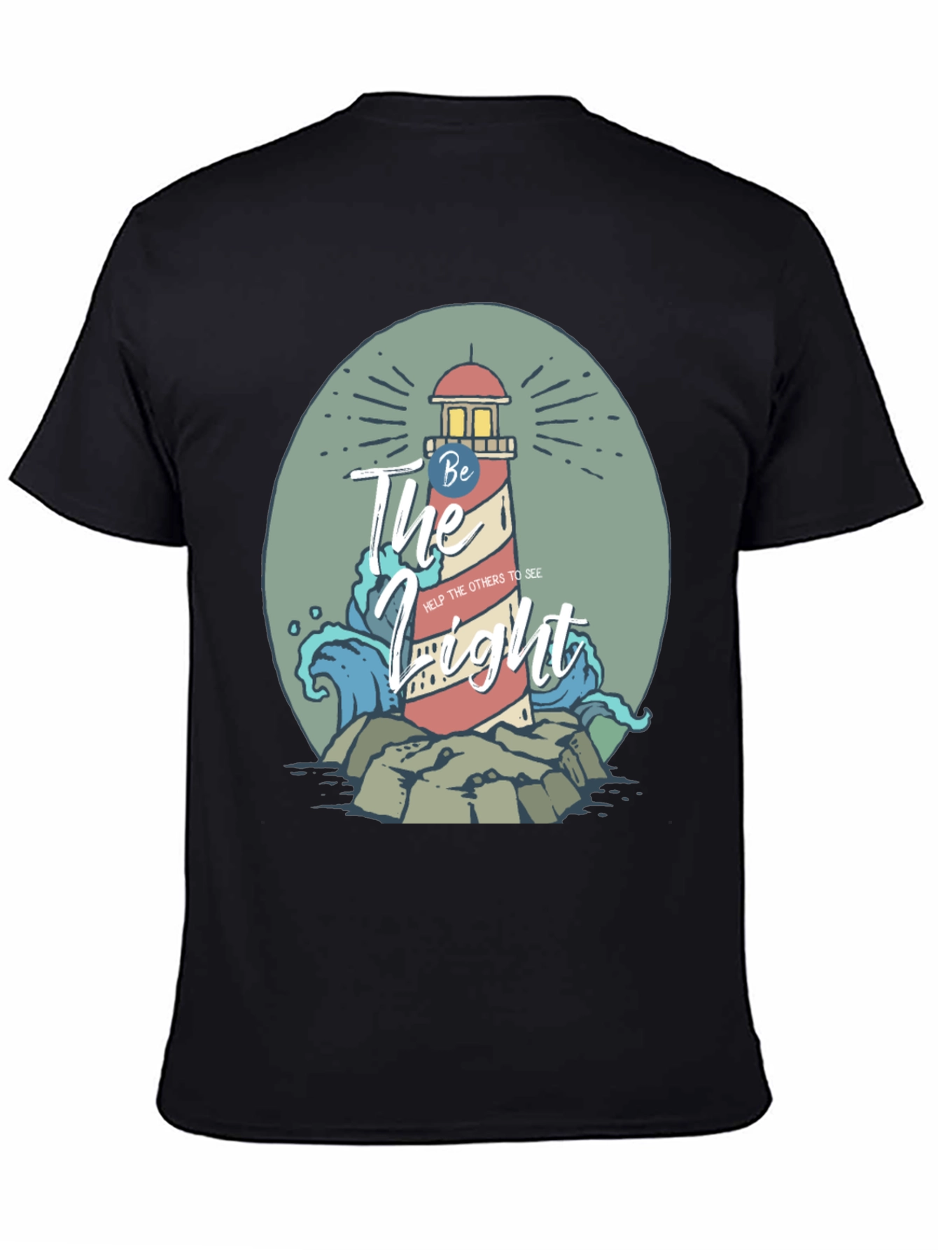 Be The Light Lighthouse Graphic Tee