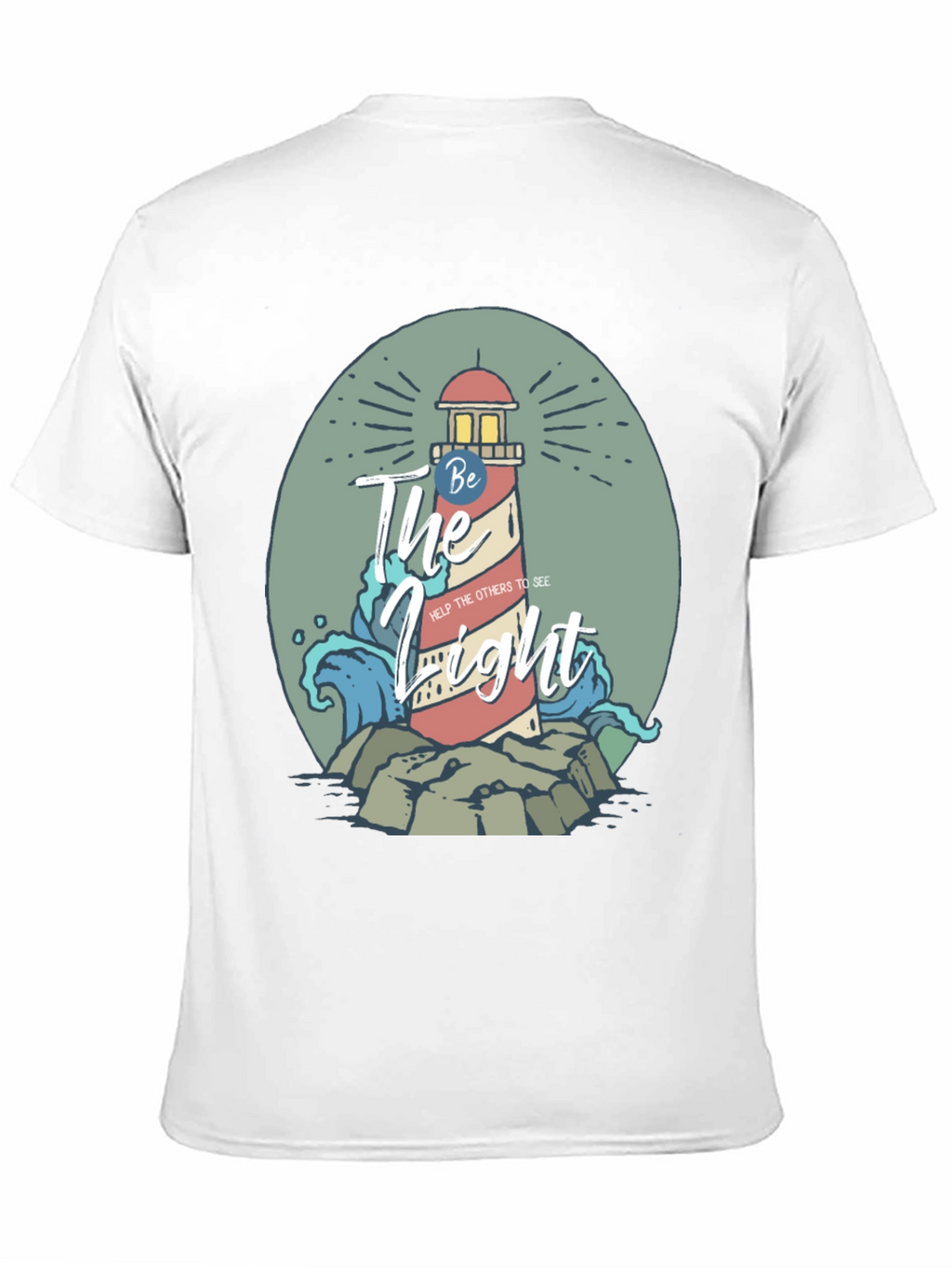 Be The Light Lighthouse Graphic Tee