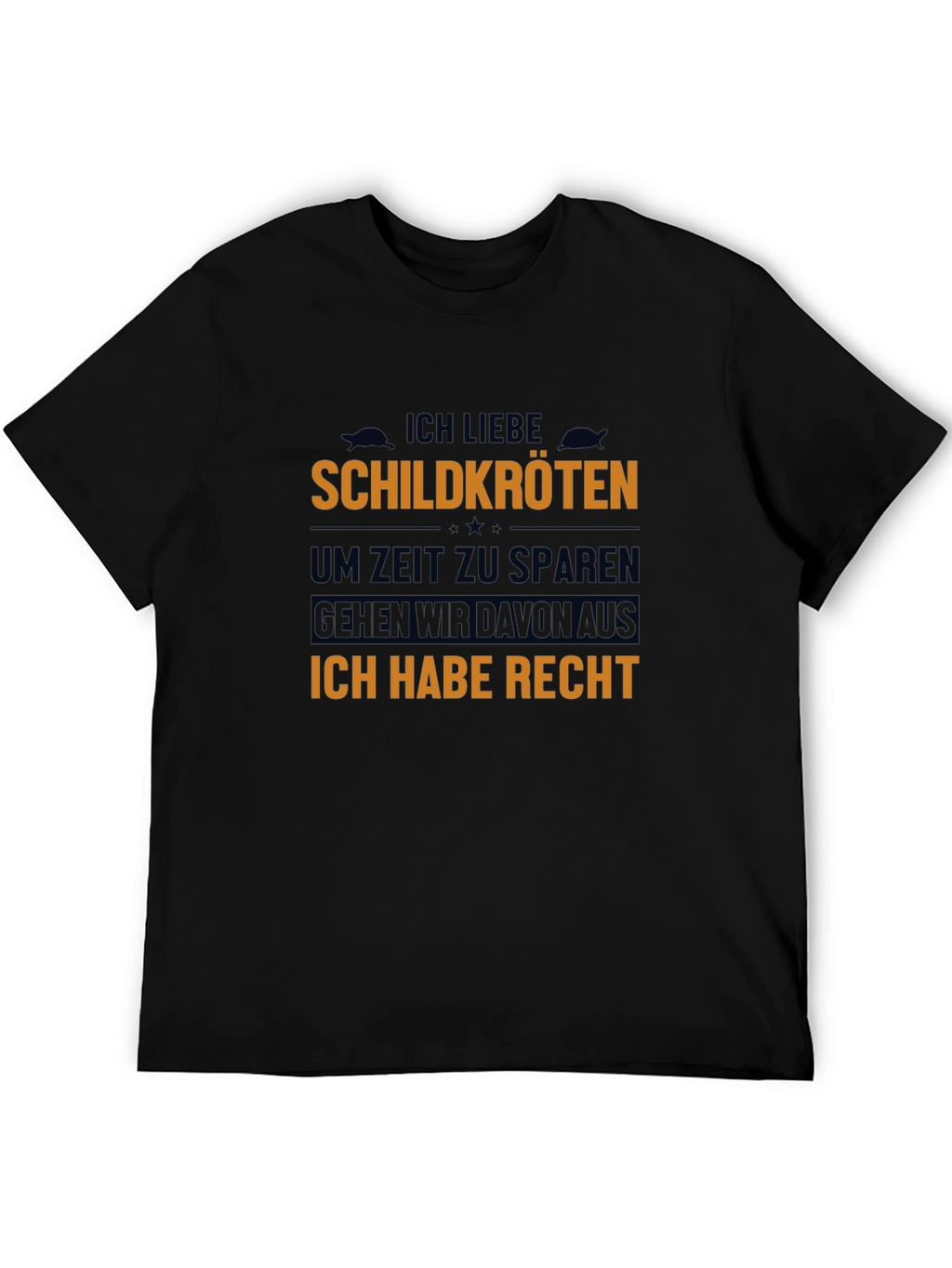 Ich Liebe Schildkroten Graphic Tee