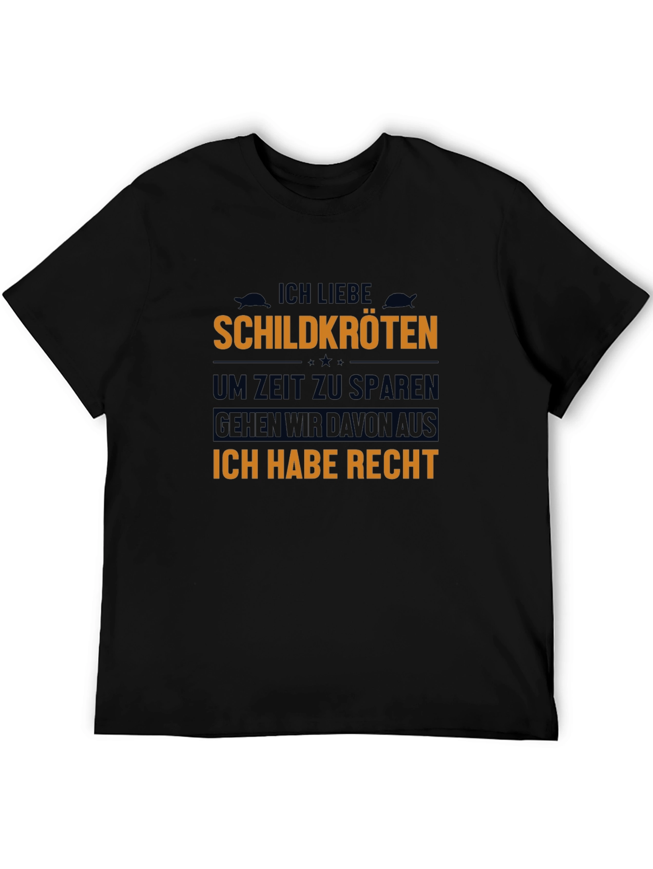 Ich Liebe Schildkroten Graphic Tee