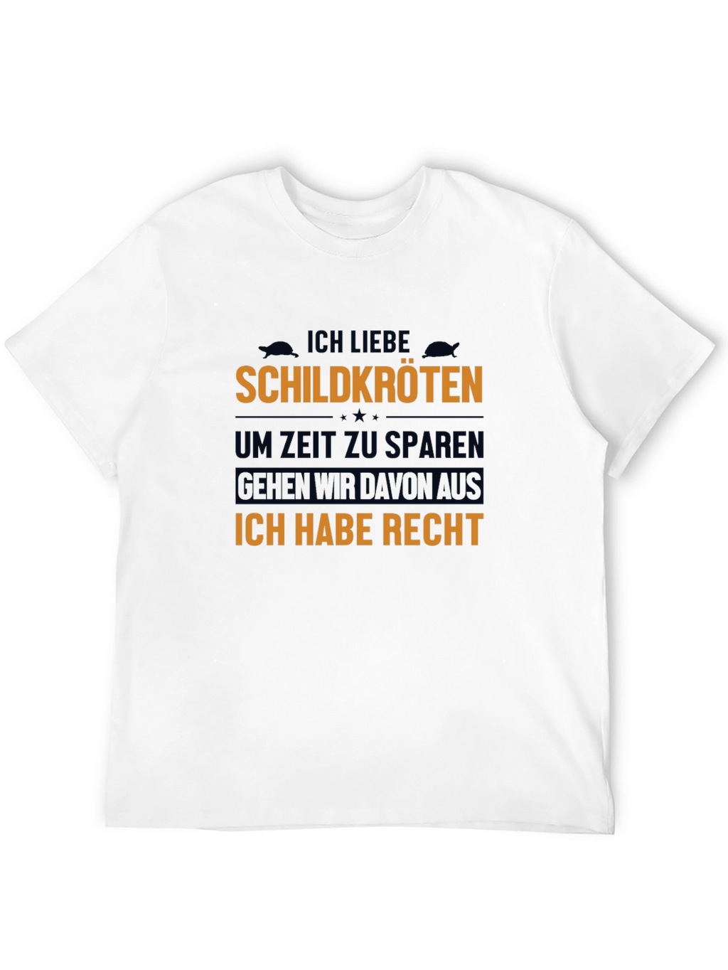 Ich Liebe Schildkroten Graphic Tee