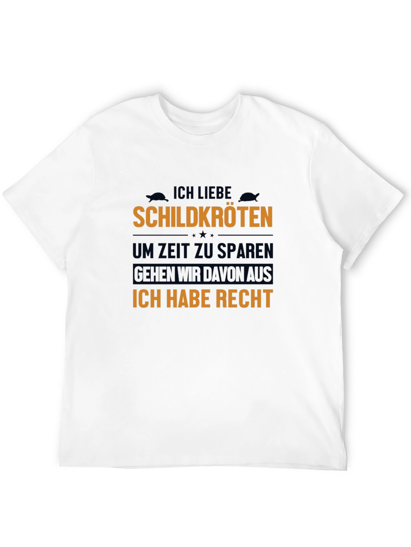 Ich Liebe Schildkroten Graphic Tee