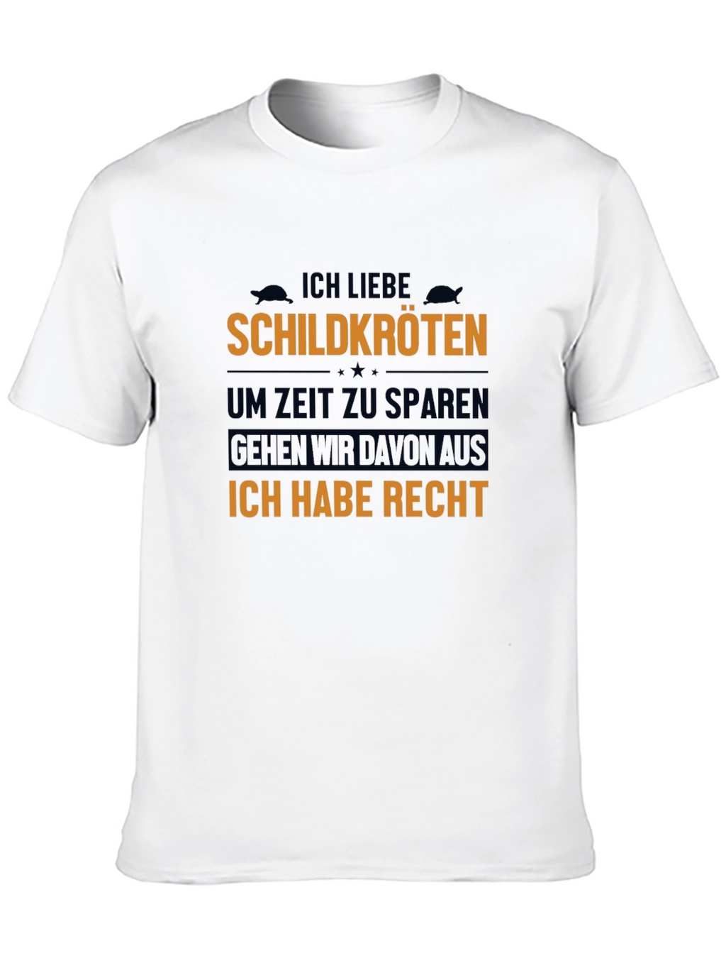 Ich Liebe Schildkroten Graphic Tee