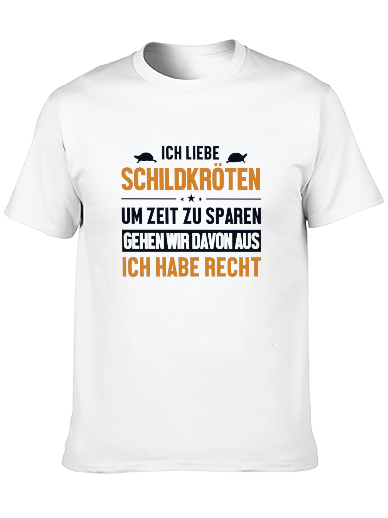 Ich Liebe Schildkroten Graphic Tee