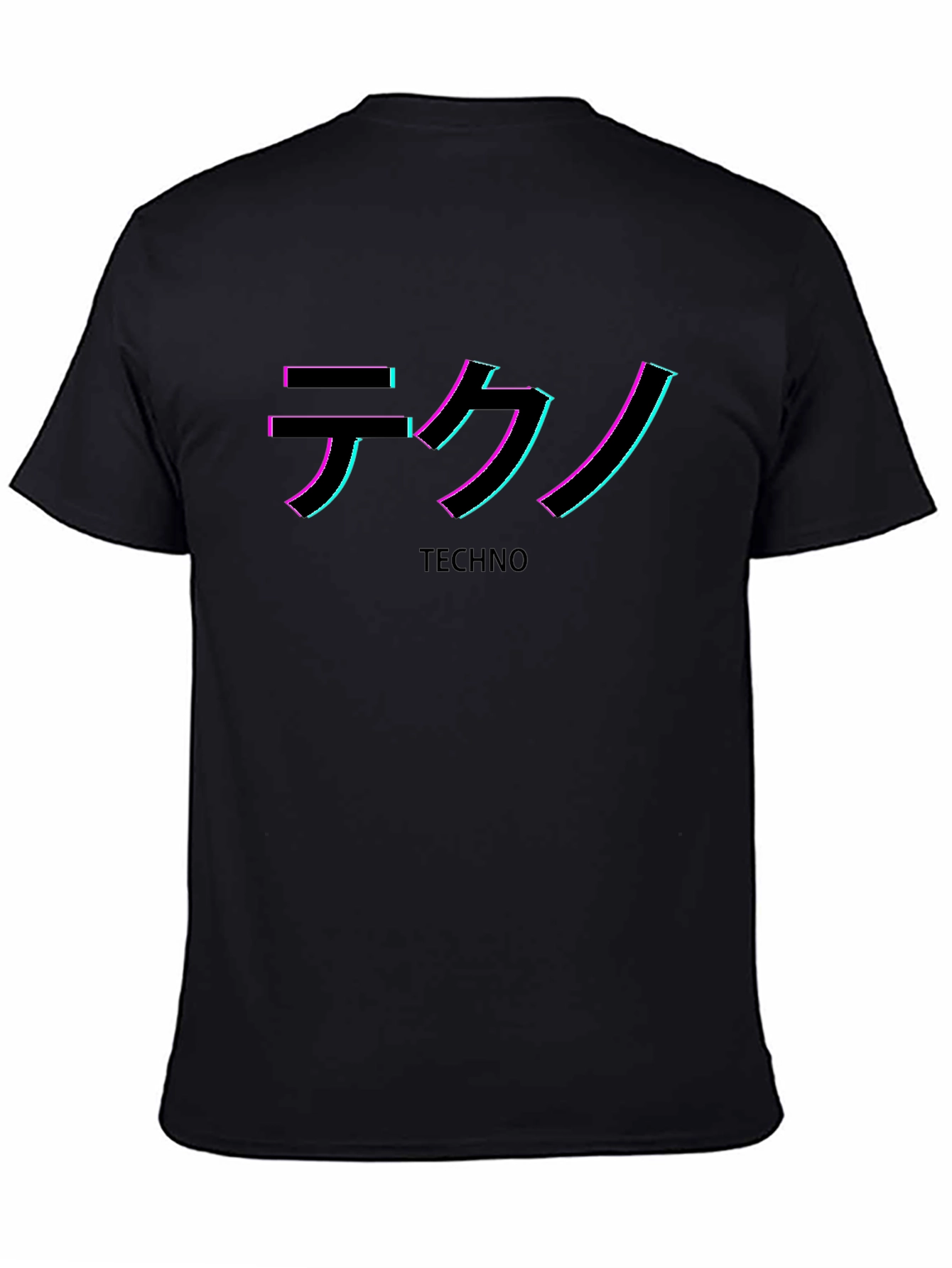Techno Glitch T-Shirt - Stylish Rave Wear