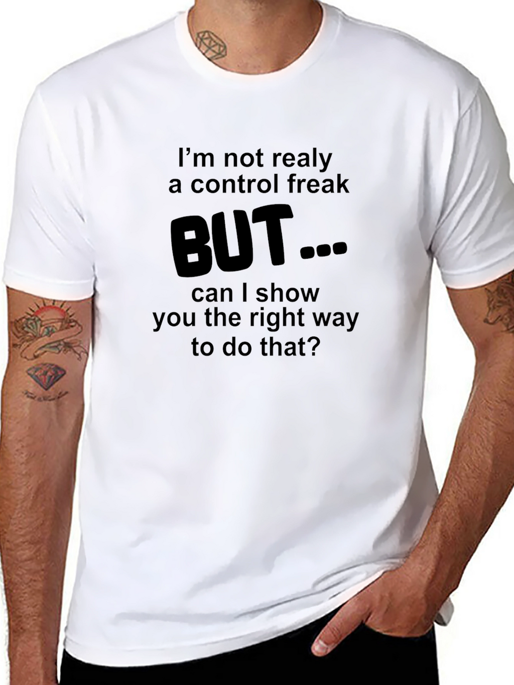 Control Freak T-Shirt - Funny Sarcastic Tee